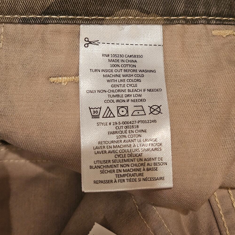 Current/Elliott Clean Weslan Pants Womens 26‎ Leopard Camo Print Cargo Utility - Picture 13 of 14